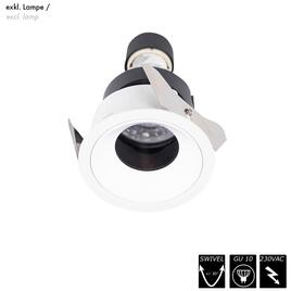 VISION - TARGET GU10, white, 230VAC, excl. Lamp