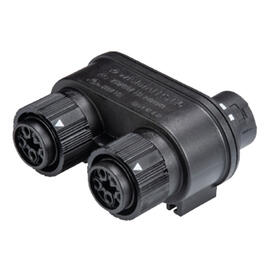 RST16 IP68 distributor 5-PIN Y BL