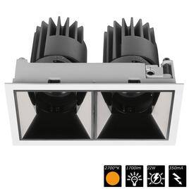 PERFORMANCE XS STD CARDAN DUO, Refl. chrom schwarz, 25°, SWW