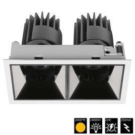 PERFORMANCE XS STD CARDAN DUO, Refl. chrom schwarz, 25°, WW