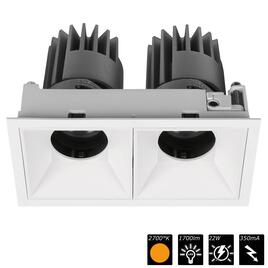 PERFORMANCE XS STD CARDAN DUO, Refl. weiss, 40°, SWW