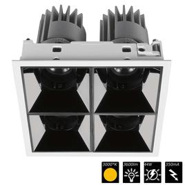 PERFORMANCE XS STD CARDAN QUATTRO, refl. chrom black, 40°, WW