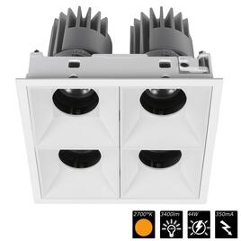 PERFORMANCE XS STD CARDAN QUATTRO, refl. white, 25°, SWW