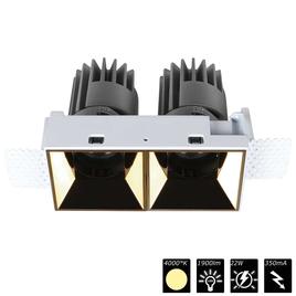 PERFORMANCE XS TRIMLESS CARDAN DUO, refl. gold, 40°, NW