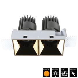 PERFORMANCE XS TRIMLESS CARDAN DUO, refl. gold, 40°, SWW