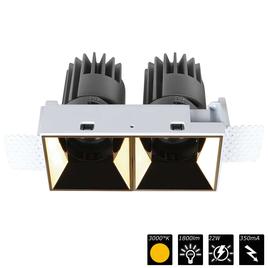 PERFORMANCE XS TRIMLESS CARDAN DUO, Refl. gold, 40°, WW