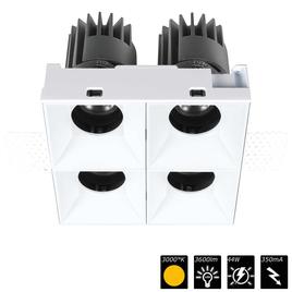 PERFORMANCE XS TRIMLESS CARDAN QUATTRO, Refl. weiss, 40°, WW