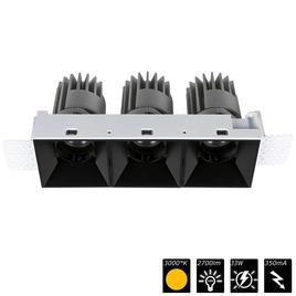 PERFORMANCE XS TRIMLESS CARDAN TRIO, refl. black, 25°, WW