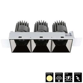 PERFORMANCE XS TRIMLESS CARDAN TRIO, Refl. chrom schwarz, 40°, NW