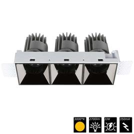 PERFORMANCE XS TRIMLESS CARDAN TRIO, Refl. chrom schwarz, 25°, WW