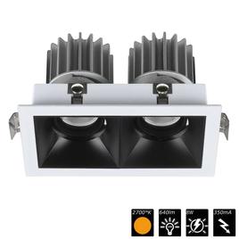 PERFORMANCE XXS STD CARDAN DUO, Refl. schwarz, 55°, SWW