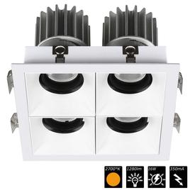 PERFORMANCE XXS STD CARDAN QUATTRO, Refl. weiss, 25°, SWW