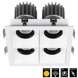 PERFORMANCE XXS STD CARDAN QUATTRO, Refl. weiss, 35°, WW